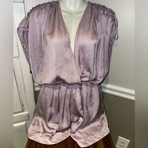 NEW Lizard Thicket Soft Lilac Romper Size Large